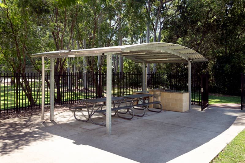 Blue Gum House BBQ Area