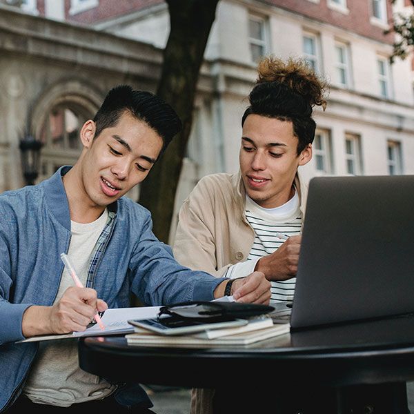 Students preparing an assignment - GenAI and Academic Integrity
