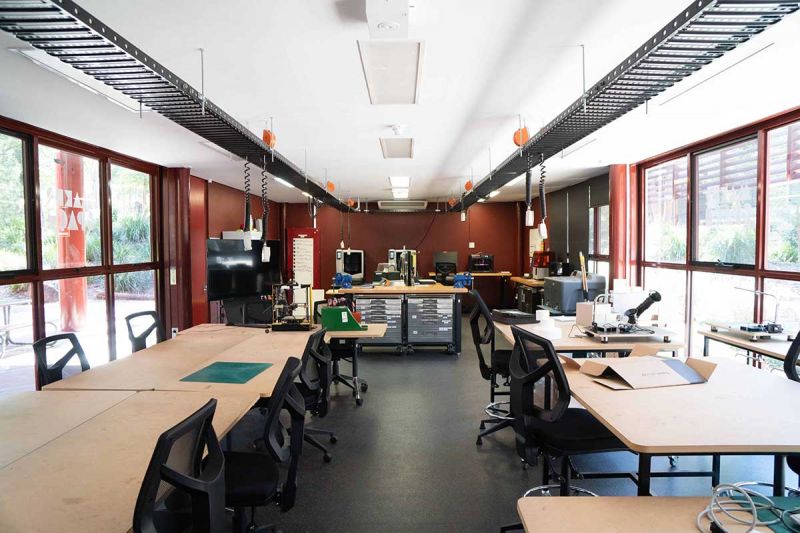 Makerspace at the university campus