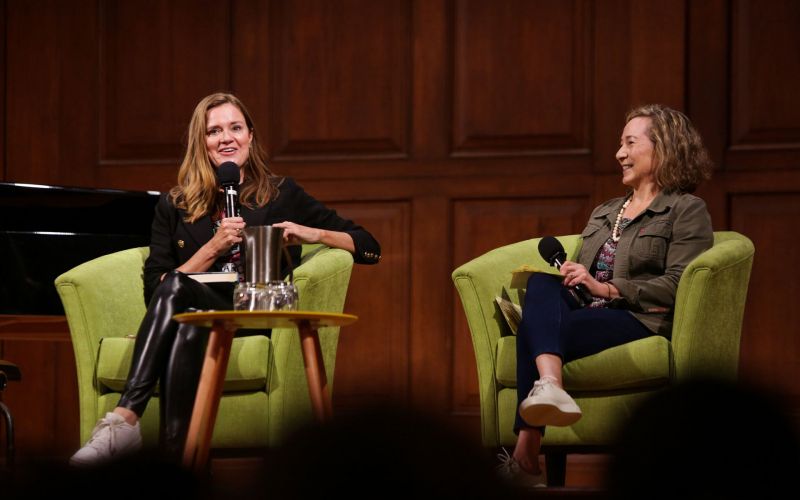 Julia Baird and Jane Hutcheon