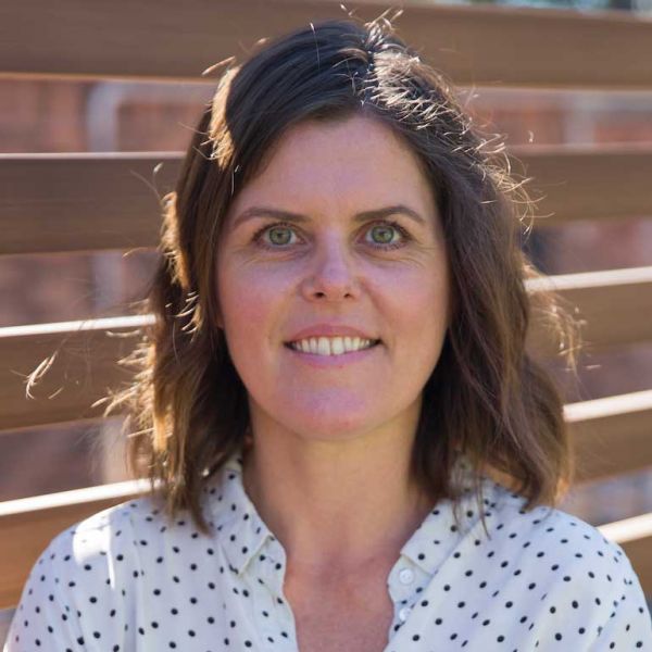 Siobhan Curran smiling toward the camera