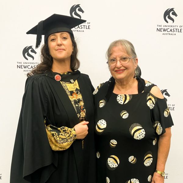 Keren Peter and her mother. Food and nutrition degree serves Keren a rewarding career
