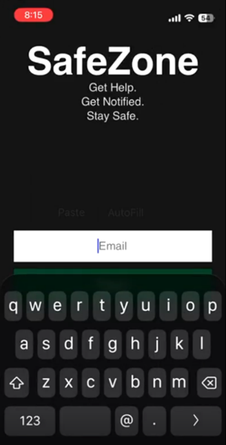 Enter your university email address 