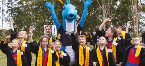 Children&rsquo;s University graduates.