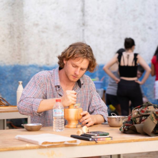 Image of Scott working at a benchspace
