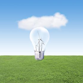 Renewable energy. Clean energy in conference spotlight 