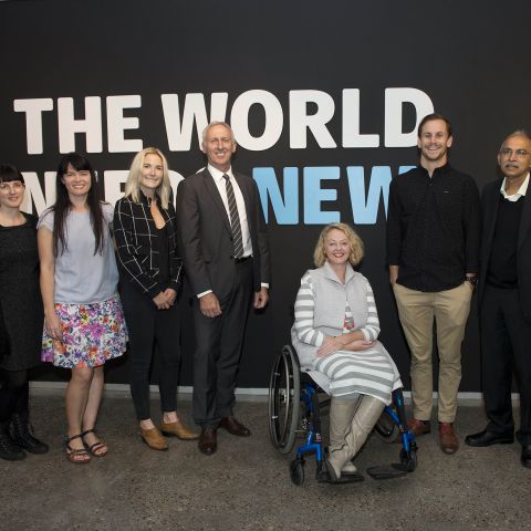 Brand launch. University of Newcastle launches new brand: The World Needs New