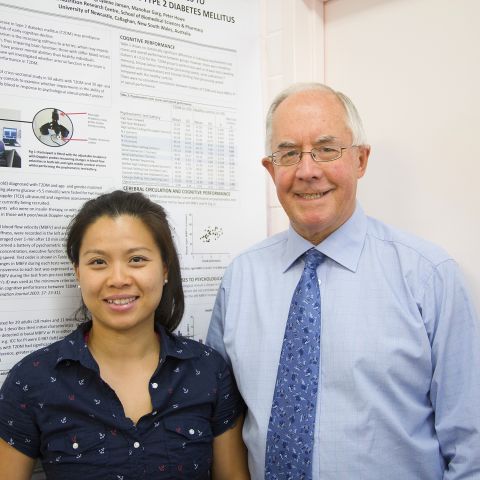 Dr Rachel Wong & Professor Peter Howe. Trial looking to spice up the brain benefits of fish oil