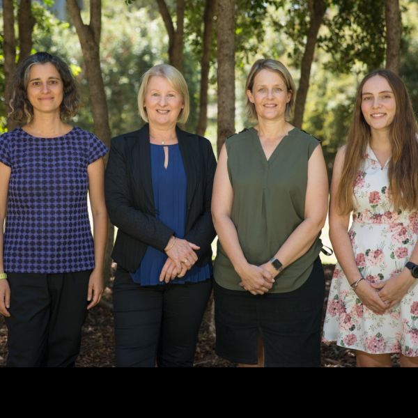 L Prof Jenny Gore and colleagues. Inspired to Support Girls in Maths