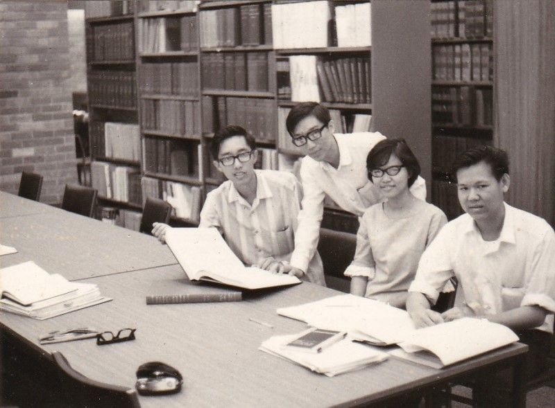 Alumni as students in 1969