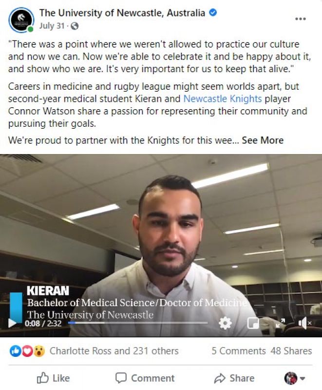 Ma Morley social media post