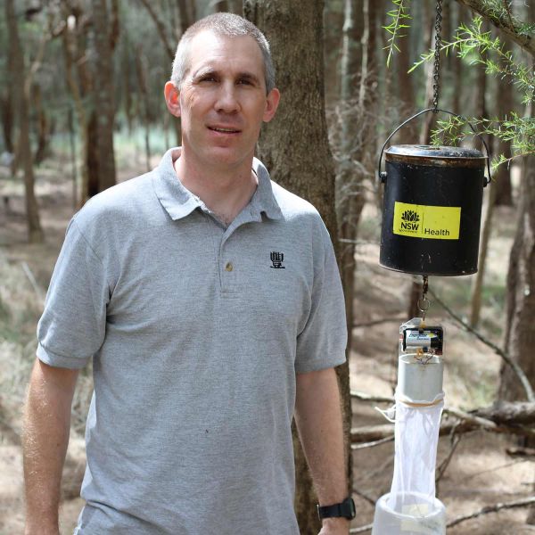 Dr Toby Mills. New approach to tackling mosquito-borne disease in the Hunter