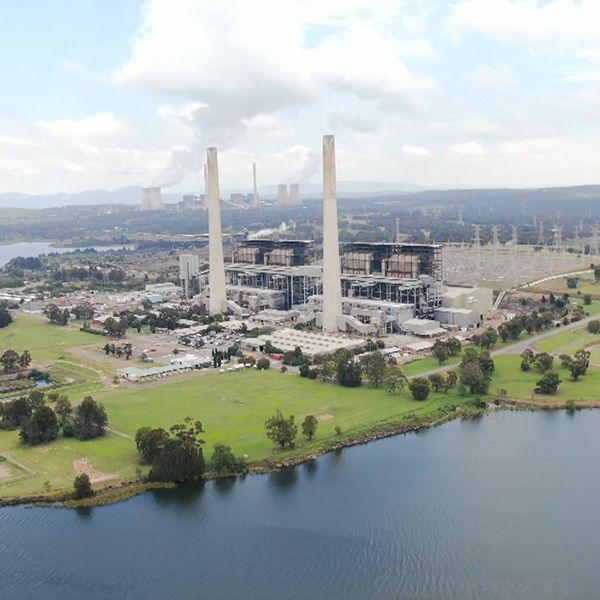An image of a power station. Meet the young Australians looking at the end of coal in their hometown