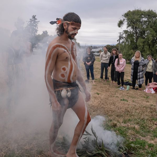 Gomeroi Dance Company smoking ceremony Ma and Morley scholarship. University global experience pivots for home truths.