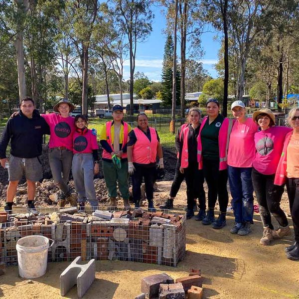 Out(fit) volunteers on Open Day