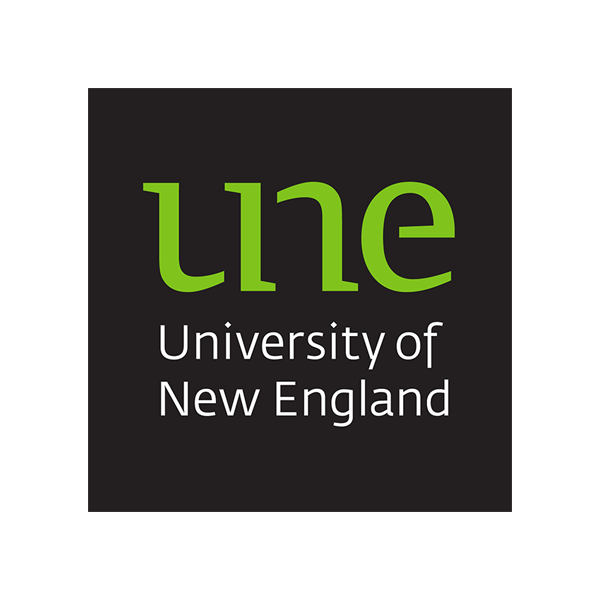 UNE logo