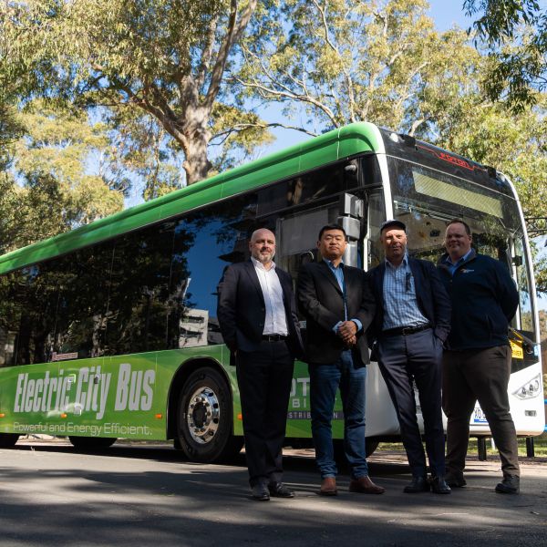 . Port Stephens Coaches, University of Newcastle and Foton Mobility Distribution join forces in Electric Bus Trial 