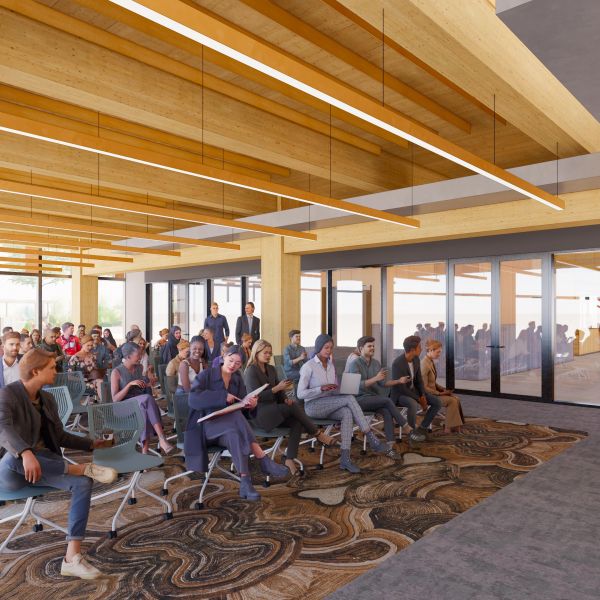 3D render of seminar space