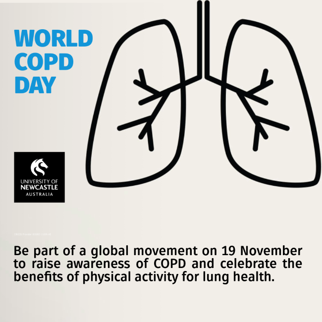 World COPD Day / College of Health, Medicine and Wellbeing / Events ...