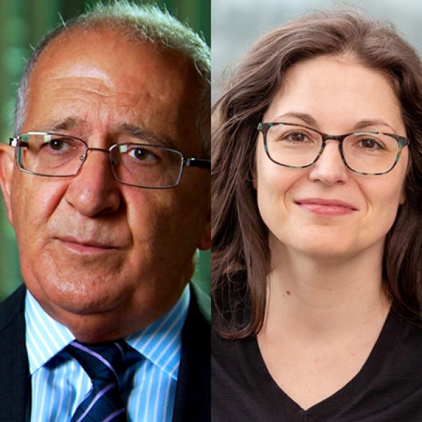 Professor Chris Sidoti and Professor Emily Crawford