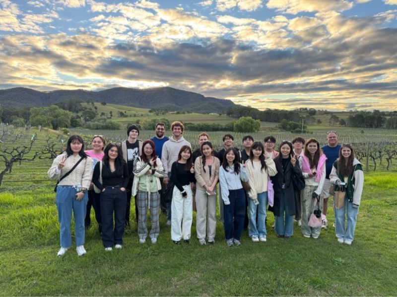 SDU 2026 Hunter Valley Vinyard