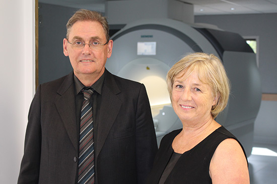 Dr David Clark and Professor Carolyn Mountford