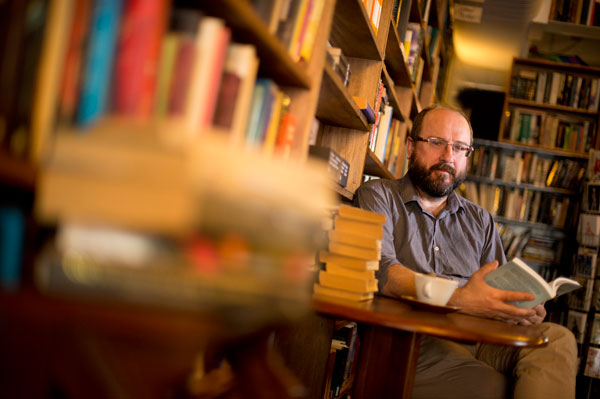 David Musgrave at The Press Book House, Newcastle