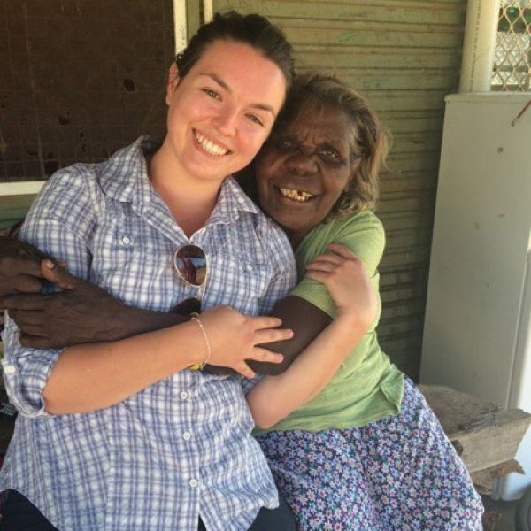 PhD student Gabrielle McInnis. Research to aid conservation of Indigenous culture and promote tourism