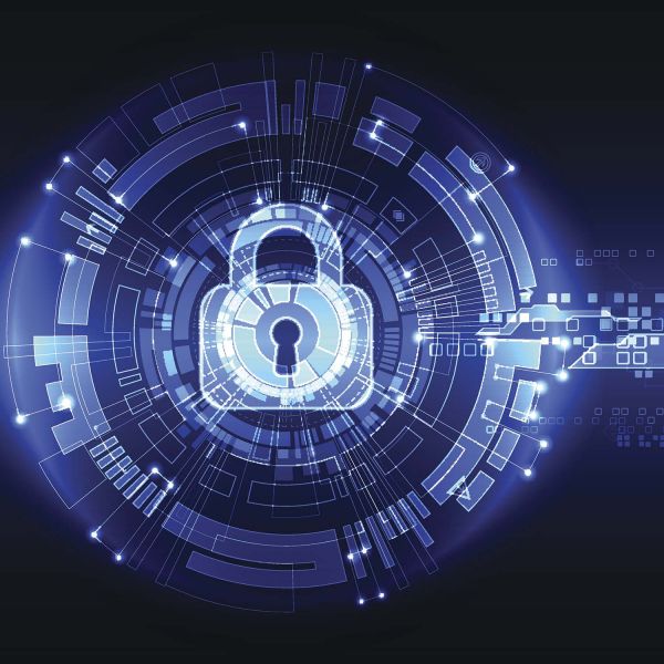 Digital padlock. International honour for cybersecurity expert