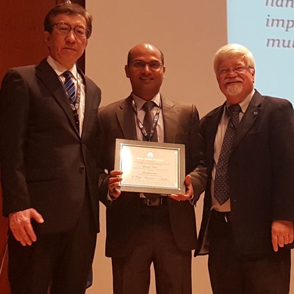 Professor Ajayan Vinu. University of Newcastle Professor elected as World Academy of Ceramics academician