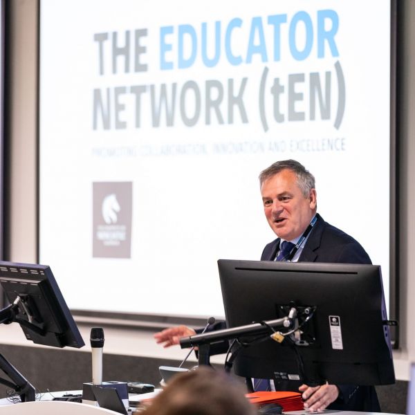 Professor Alex Zelinksy AO. Education Showcase shines a light on teaching and learning