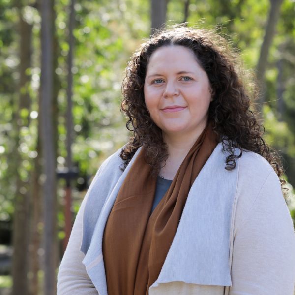 Portrait of Dr Sally Patfield.  ‘Being first’ thesis wins prestigious award