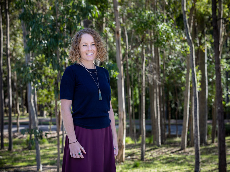 Laura Roche at Callaghan campus