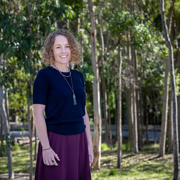 Laura Roche at Callaghan campus 