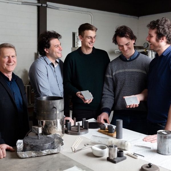 MGA Thermal team. Materials scientist and founder shares his story of driving renewable energy uptake