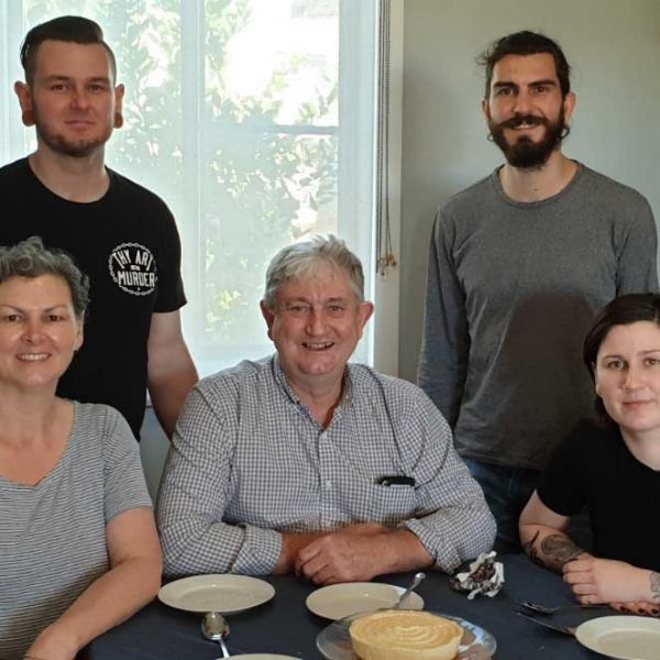 Anne Swan and her family. Anne's story