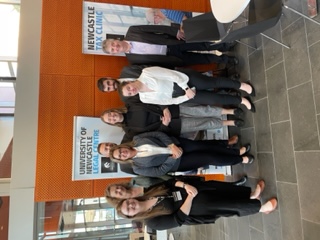 Image of Legal Centre staff gathered outside of the Ground Floor Clinic