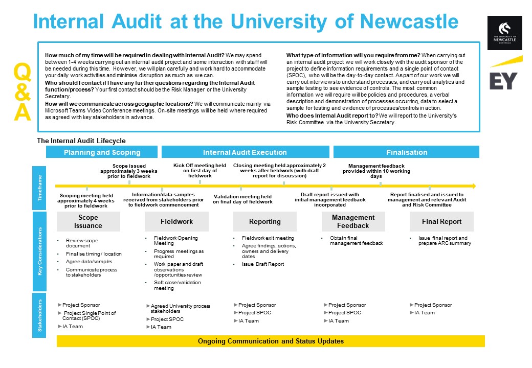 Internal Audit Lifecycle