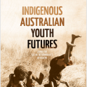 Cover of book - two Aboriginal children playing in grassland