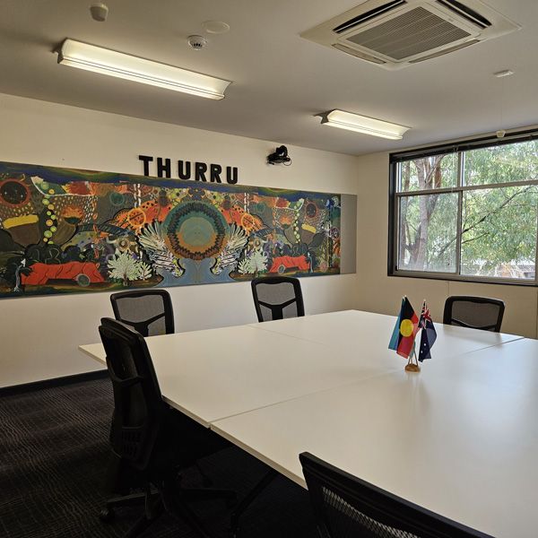 The Thurru office at the university of newcastle.