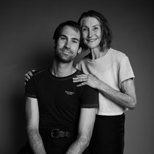 This image is of a mother and her son that will be featured in the exhibition