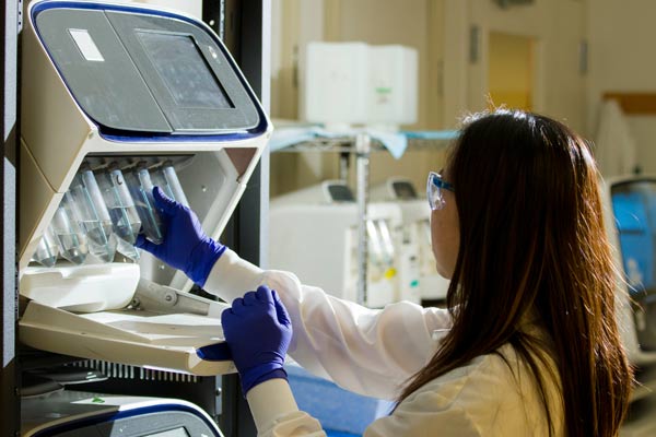 Mental-illness A scientist working in a lab