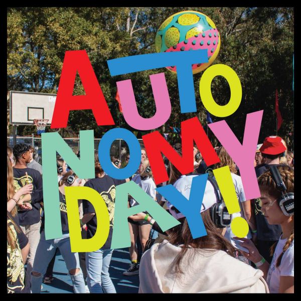Text reads: Autonomy Day!