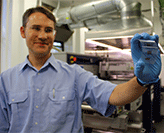 Prof Paul Dastoor widget. Researchers print needle-free glucose tests .