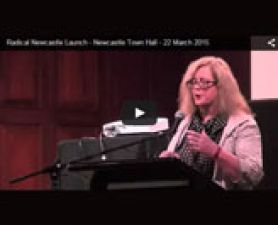 Radical Newcastle launch. Radical Newcastle launched at Newcastle Writers Festival