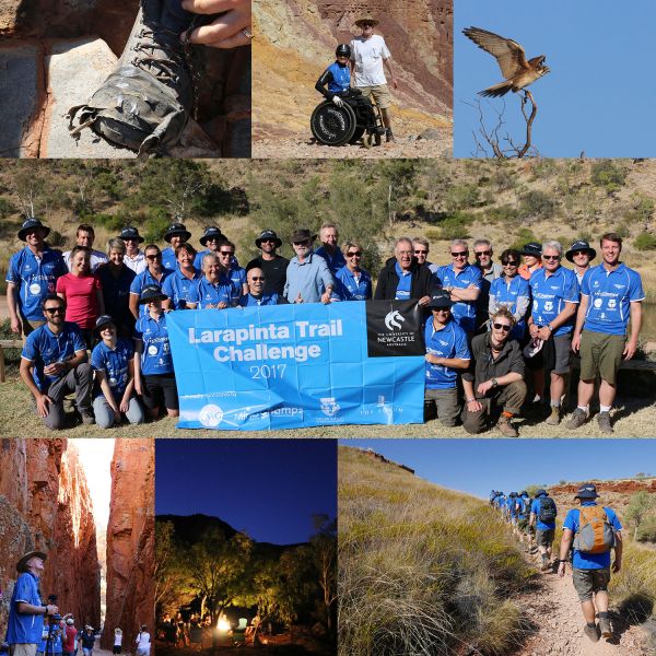 . Trekkers rise to the Larapinta Challenge.
