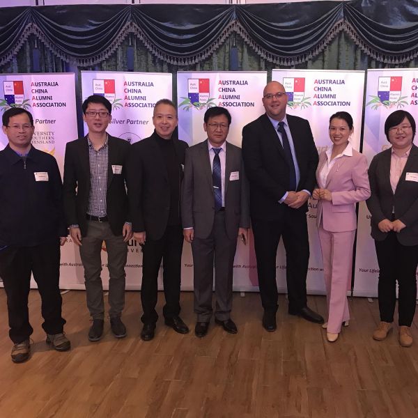 Alumni of the University of Newcastle at the 2017 Australia China Alumni Awards. International acclaim for public health pioneer