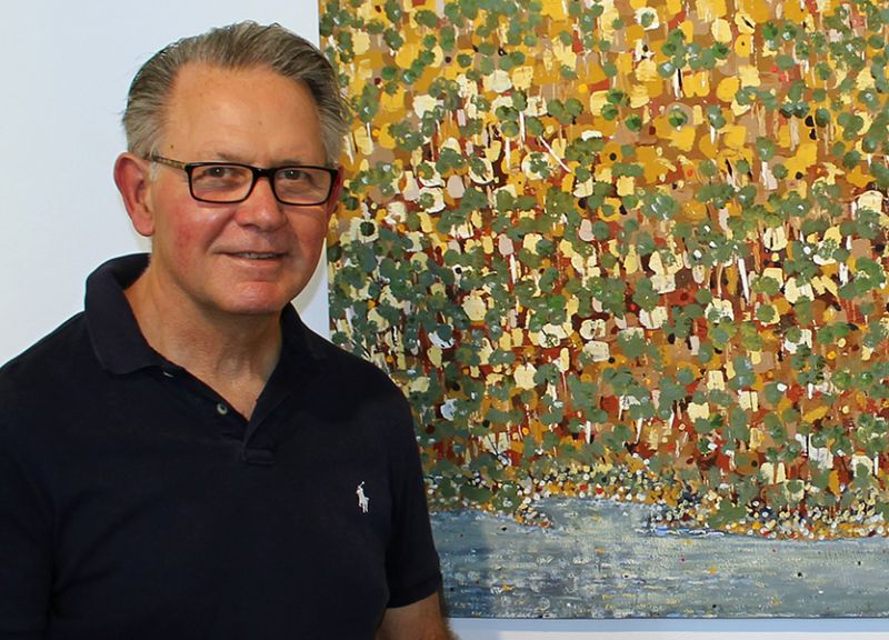 Painting of Haweksbury River by Paul Munro