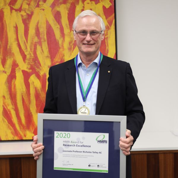 University of Newcastle Distinguished Laureate Professor Talley. HMRI 2020 Awards celebrate medical research excellence 