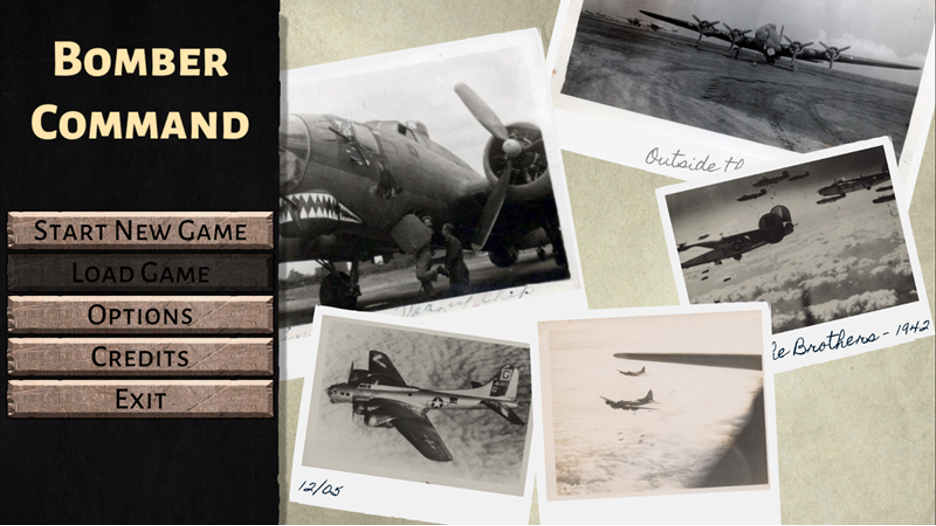 A screenshot of Bomber Command